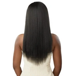 Outre Big Beautiful Hair Human Hair Blend Clip In - NATURAL YAKI 18 6 Outre Big Beautiful Hair Human Hair Blend Clip In - NATURAL YAKI 18 -Loreal Store outre big beautiful hair human hair blend clip in natural yaki 18 2