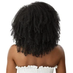 Outre Big Beautiful Hair Human Hair Blend Clip In - SPRINGY AFRO 10 9 Outre Big Beautiful Hair Human Hair Blend Clip In - SPRINGY AFRO 10 -Loreal Store outre big beautiful hair human hair blend clip in springy afro 10 3