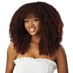 Outre Big Beautiful Hair Human Hair Blend Clip In - SPRINGY AFRO 10 10 Outre Big Beautiful Hair Human Hair Blend Clip In - SPRINGY AFRO 10 -Loreal Store outre big beautiful hair human hair blend clip in springy afro 10 4