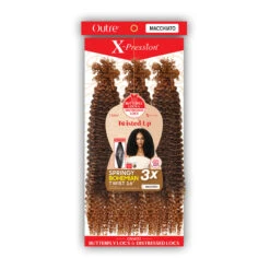 Outre Synthetic Braid - X PRESSION TWISTED UP 3X SPRINGY BOHEMIAN TWIST 16 5 Outre Synthetic Braid - X PRESSION TWISTED UP 3X SPRINGY BOHEMIAN TWIST 16 -Loreal Store outre braid x pression twisted up 3x springy bohemian twist 16 2