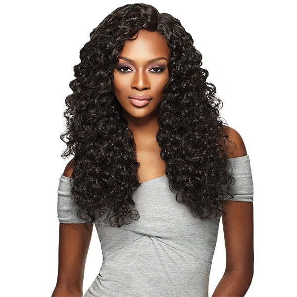 Outre Purple Pack Brazilian Boutique Human Hair Blend Weaving - VIRGIN DEEP 4PCS (18/20/22 + 4 Inch Lace Closure) 1 Outre Purple Pack Brazilian Boutique Human Hair Blend Weaving - VIRGIN DEEP 4PCS (18/20/22 + 4 Inch Lace Closure)