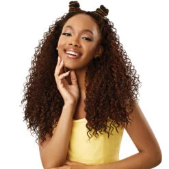 Outre Converti Cap Synthetic Hair Wig - CURLY K.O 12 Outre Converti Cap Synthetic Hair Wig - CURLY K.O -Loreal Store outre converti cap synthetic hair wig curly k o 3