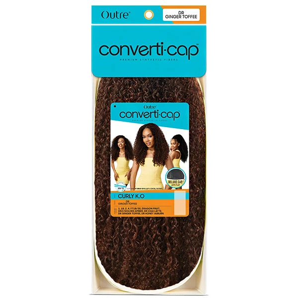 Outre Converti Cap Synthetic Hair Wig - CURLY K.O 9 Outre Converti Cap Synthetic Hair Wig - CURLY K.O - Image 9