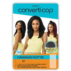 Outre Converti Cap Synthetic Hair Wig - HAWAIIAN HOTTIE 14 Outre Converti Cap Synthetic Hair Wig - HAWAIIAN HOTTIE -Loreal Store outre converti cap synthetic hair wig hawaiian hottie 6