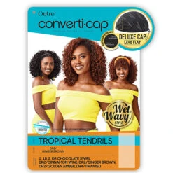 Outre Converti Cap Synthetic Hair Wig - TROPICAL TENDRILS 15 Outre Converti Cap Synthetic Hair Wig - TROPICAL TENDRILS -Loreal Store outre converti cap synthetic hair wig tropical tendrils 7