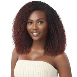 Outre Big Beautiful 100% Human Hair Premium Blend U Part Cap Leave Out Wig - COILY FRO 14 9 Outre Big Beautiful 100% Human Hair Premium Blend U Part Cap Leave Out Wig - COILY FRO 14 -Loreal Store outre human hair premium blend u part cap leave out wig coily fro 14 3