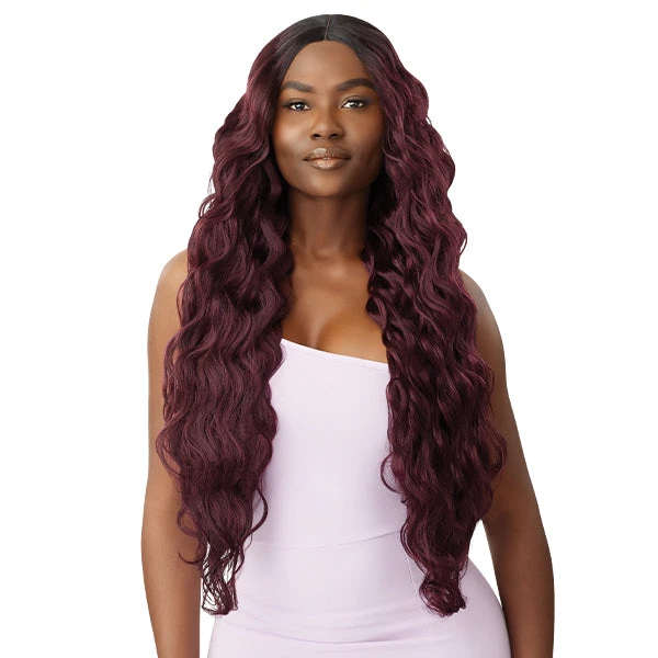 Outre Purple Pack Brazilian Boutique Human Hair Blend Weaving - VIRGIN BODY 4PCS (26/28/30 + 4 Inch Lace Closure) 2 Outre Purple Pack Brazilian Boutique Human Hair Blend Weaving - VIRGIN BODY 4PCS (26/28/30 + 4 Inch Lace Closure) - Image 2