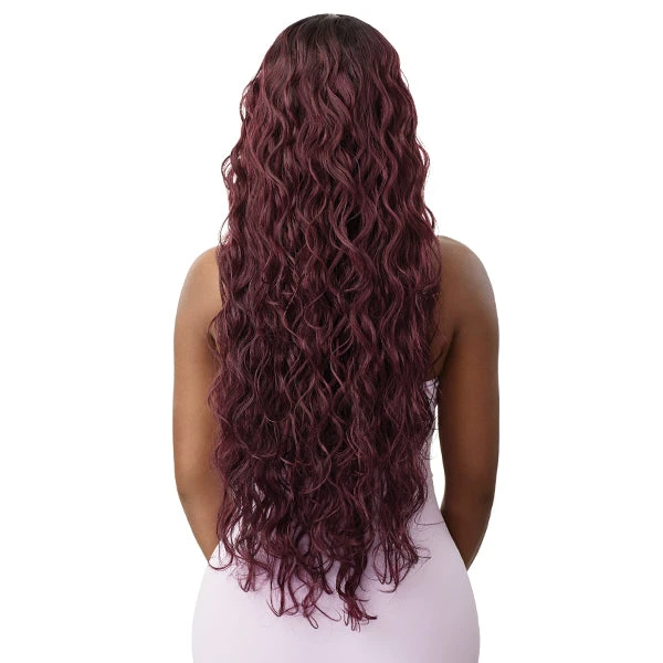 Outre Purple Pack Brazilian Boutique Human Hair Blend Weaving - VIRGIN BODY 4PCS (26/28/30 + 4 Inch Lace Closure) 4 Outre Purple Pack Brazilian Boutique Human Hair Blend Weaving - VIRGIN BODY 4PCS (26/28/30 + 4 Inch Lace Closure) - Image 4