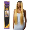 Outre Purple Pack Brazilian Boutique Human Hair Blend Weaving - VIRGIN SLEEK PRESSED 4PCS (26/28/30 + 4 Inch Lace Closure)
