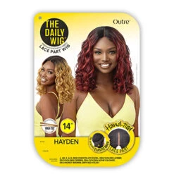 Outre The Daily Wig Synthetic Hair Lace Part Wig - HAYDEN 10 Outre The Daily Wig Synthetic Hair Lace Part Wig - HAYDEN -Loreal Store outre the daily wig synthetic hair lace part wig hayden 4