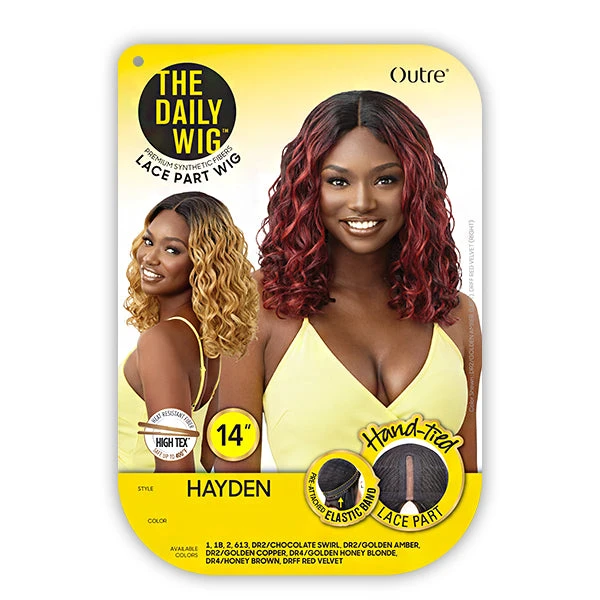 Outre The Daily Wig Synthetic Hair Lace Part Wig - HAYDEN 5 Outre The Daily Wig Synthetic Hair Lace Part Wig - HAYDEN - Image 5