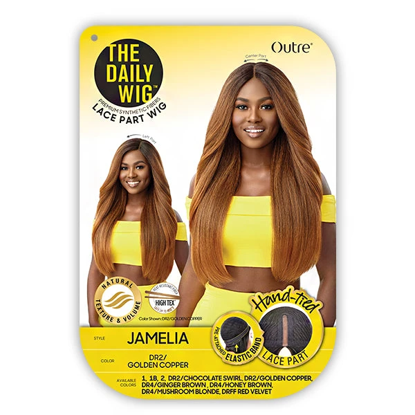 Outre The Daily Wig Synthetic Hair Lace Part Wig - JAMELIA 5 Outre The Daily Wig Synthetic Hair Lace Part Wig - JAMELIA - Image 5