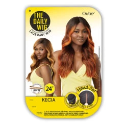 Outre The Daily Wig Synthetic Hair Lace Part Wig - KECIA 9 Outre The Daily Wig Synthetic Hair Lace Part Wig - KECIA -Loreal Store outre the daily wig synthetic hair lace part wig kecia 4