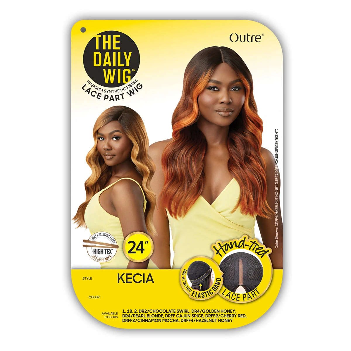Outre The Daily Wig Synthetic Hair Lace Part Wig - KECIA 5 Outre The Daily Wig Synthetic Hair Lace Part Wig - KECIA - Image 5
