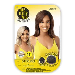 Outre The Daily Wig Synthetic Hair Lace Part Wig - STERLING 10 Outre The Daily Wig Synthetic Hair Lace Part Wig - STERLING -Loreal Store outre the daily wig synthetic hair lace part wig sterling 4