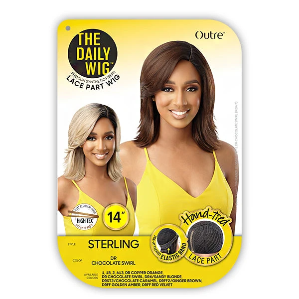 Outre The Daily Wig Synthetic Hair Lace Part Wig - STERLING 5 Outre The Daily Wig Synthetic Hair Lace Part Wig - STERLING - Image 5