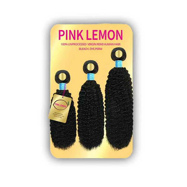 Pink Lemon 100% Unprocessed Virgin Remi Hair Weave - BOHEMIAN CURL (12/14/16) 1 Pink Lemon 100% Unprocessed Virgin Remi Hair Weave - BOHEMIAN CURL (12/14/16)