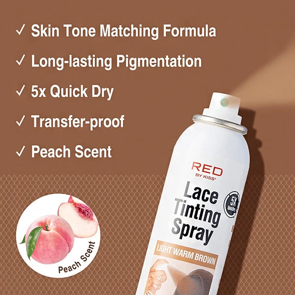 Red By Kiss TLXX Lace Tinting Spray 3oz 7 Red By Kiss TLXX Lace Tinting Spray 3oz - Image 7