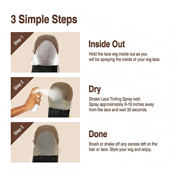 Red By Kiss TLXX Lace Tinting Spray 3oz 8 Red By Kiss TLXX Lace Tinting Spray 3oz - Image 8