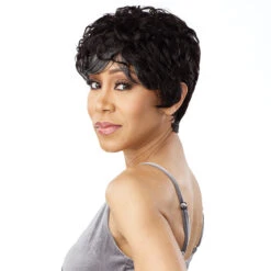 Sensationnel Empire Salt N Pepper 100% Human Hair Wig - KORI 7 Sensationnel Empire Salt N Pepper 100% Human Hair Wig - KORI -Loreal Store sensationnel 100 human hair empire salt n pepper wig kori 2