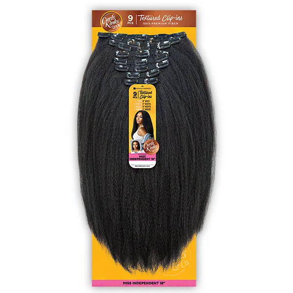 Sensationnel Curls Kinks & Co Synthetic Hair Clip In - MISS INDEPENDENT 18 6 Sensationnel Curls Kinks & Co Synthetic Hair Clip In - MISS INDEPENDENT 18 - Image 6