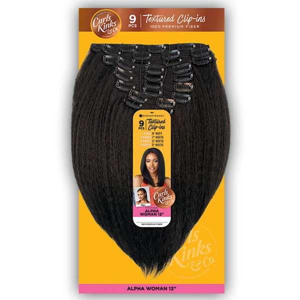 Sensationnel Curls Kinks & Co Synthetic Hair Clip In - ALPHA WOMAN 12 3 Sensationnel Curls Kinks & Co Synthetic Hair Clip In - ALPHA WOMAN 12 - Image 3