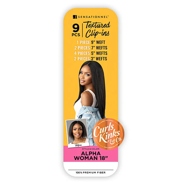 Sensationnel Curls Kinks & Co Synthetic Hair Clip In - ALPHA WOMAN 18 6 Sensationnel Curls Kinks & Co Synthetic Hair Clip In - ALPHA WOMAN 18 - Image 6
