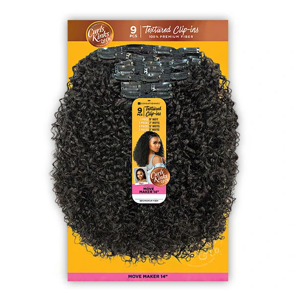 Sensationnel Curls Kinks & Co Synthetic Hair Clip In - MOVE MAKER 14 6 Sensationnel Curls Kinks & Co Synthetic Hair Clip In - MOVE MAKER 14 - Image 6