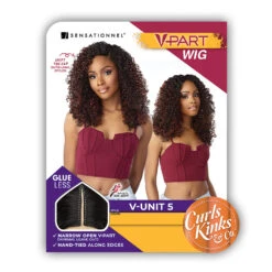 Sensationnel Curls Kinks & Co Synthetic Hair Glueless V Part Wig - V UNIT 5 -Loreal Store sensationnel curls kinks co synthetic hair glueless v part wig v unit 5 3