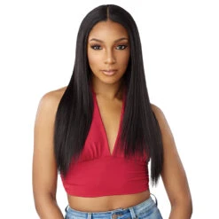 Sensationnel Curls Kinks & Co Synthetic Hair Glueless V Part Wig - V UNIT 1