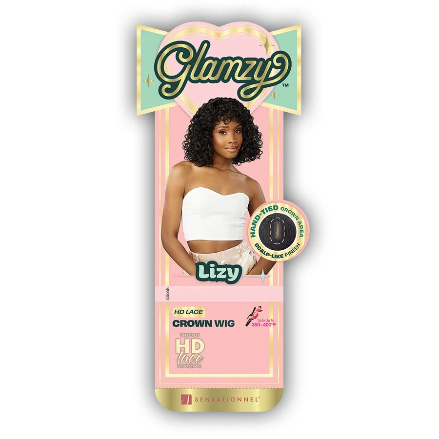 Sensationnel Glamzy Synthetic Hair Glueless HD Lace Crown Wig - LIZY 5 Sensationnel Glamzy Synthetic Hair Glueless HD Lace Crown Wig - LIZY - Image 5