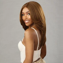 Sensationnel Glamzy Synthetic Hair Glueless HD Lace Parting Wig - ALONDRA -Loreal Store sensationnel glamzy lace parting wig alondra 2