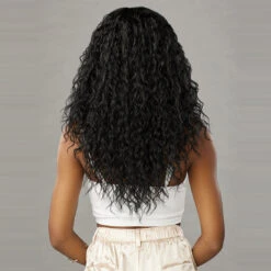 Sensationnel Glamzy Synthetic Hair Glueless HD Lace Crown Wig - MISTY -Loreal Store sensationnel glamzy lace parting wig misty 3