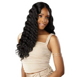 Sensationnel Glamzy Synthetic Hair Glueless HD Lace Parting Wig - SERAPHINA