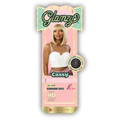 Sensationnel Glamzy Synthetic Hair Glueless HD Lace Crown Wig - CASSY -Loreal Store sensationnel glamzy synthetic hair glueless hd lace parting wig cassy 4