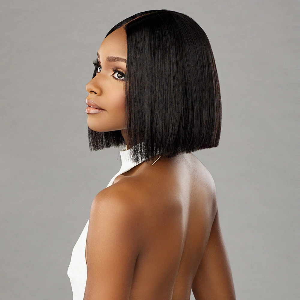 Sensationnel Pearlish 100% Virgn Remy Human Hair 2x6 Lace Wig - CLASSIC BOB 10 2 Sensationnel Pearlish 100% Virgn Remy Human Hair 2x6 Lace Wig - CLASSIC BOB 10 - Image 2