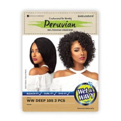 Sensationnel 100% Peruvian Virgin Remi Hair Bare & Natural - WET & WAVY DEEP 10S 3PCS 9 Sensationnel 100% Peruvian Virgin Remi Hair Bare & Natural - WET & WAVY DEEP 10S 3PCS -Loreal Store sensationnel peruvian bare natural wet wavy deep 10s 3pcs 4