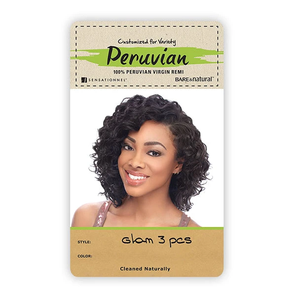 Sensationnel 100% Peruvian Virgin Remi Bundle Hair Bare & Natural - GLAM 10S 3PCS 2 Sensationnel 100% Peruvian Virgin Remi Bundle Hair Bare & Natural - GLAM 10S 3PCS - Image 2