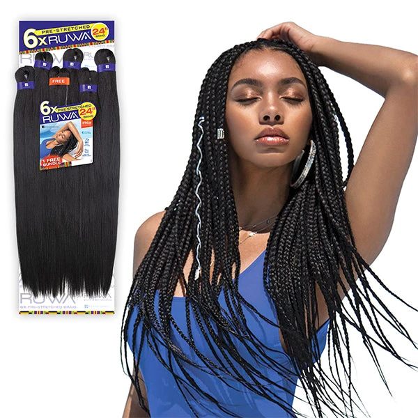 Sensationnel Synthetic Braid - 6X RUWA PRE STRETCHED BRAID 24 1 Sensationnel Synthetic Braid - 6X RUWA PRE STRETCHED BRAID 24