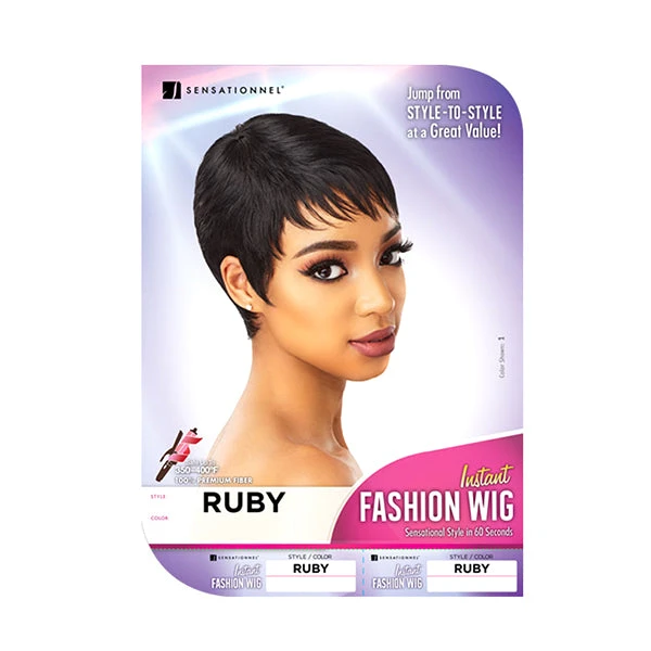Sensationnel Synthetic Instant Fashion Wig - RUBY 5 Sensationnel Synthetic Instant Fashion Wig - RUBY - Image 5