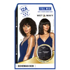 Sensationnel 100% Virgin Human Hair 12A Wet & Wavy Full Wig - BOHEMIAN BOB 13 Sensationnel 100% Virgin Human Hair 12A Wet & Wavy Full Wig - BOHEMIAN BOB -Loreal Store sensationnel virgin human hair 12a wet wavy full wig bohemian bob 6