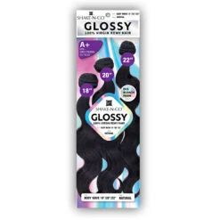 Shake N Go Glossy 100% Virgin Remy Human Hair Weave - BODY WAVE 182022