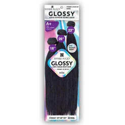 Shake N Go Glossy 100% Virgin Remy Human Hair Weave - STRAIGHT 182022