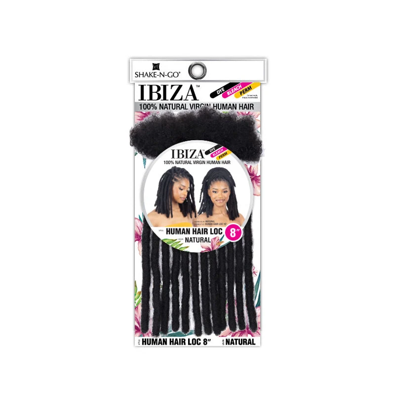 Shake N Go Ibiza 100% Natural Virgin Hair Braid - HUMAN HAIR LOC 8 1 Shake N Go Ibiza 100% Natural Virgin Hair Braid - HUMAN HAIR LOC 8