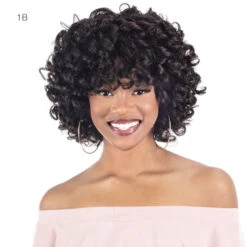 Shake N Go Natural Me Synthetic Hair Wig - FLEXI ROD CURL -Loreal Store shake n go natural me synthetic hair wig flexi rod curl 2