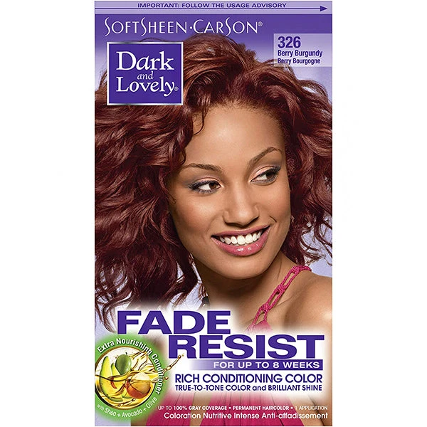 SoftSheen-Carson Dark And Lovely Fade Resist Rich Conditioning Hair Color 1 SoftSheen-Carson Dark And Lovely Fade Resist Rich Conditioning Hair Color