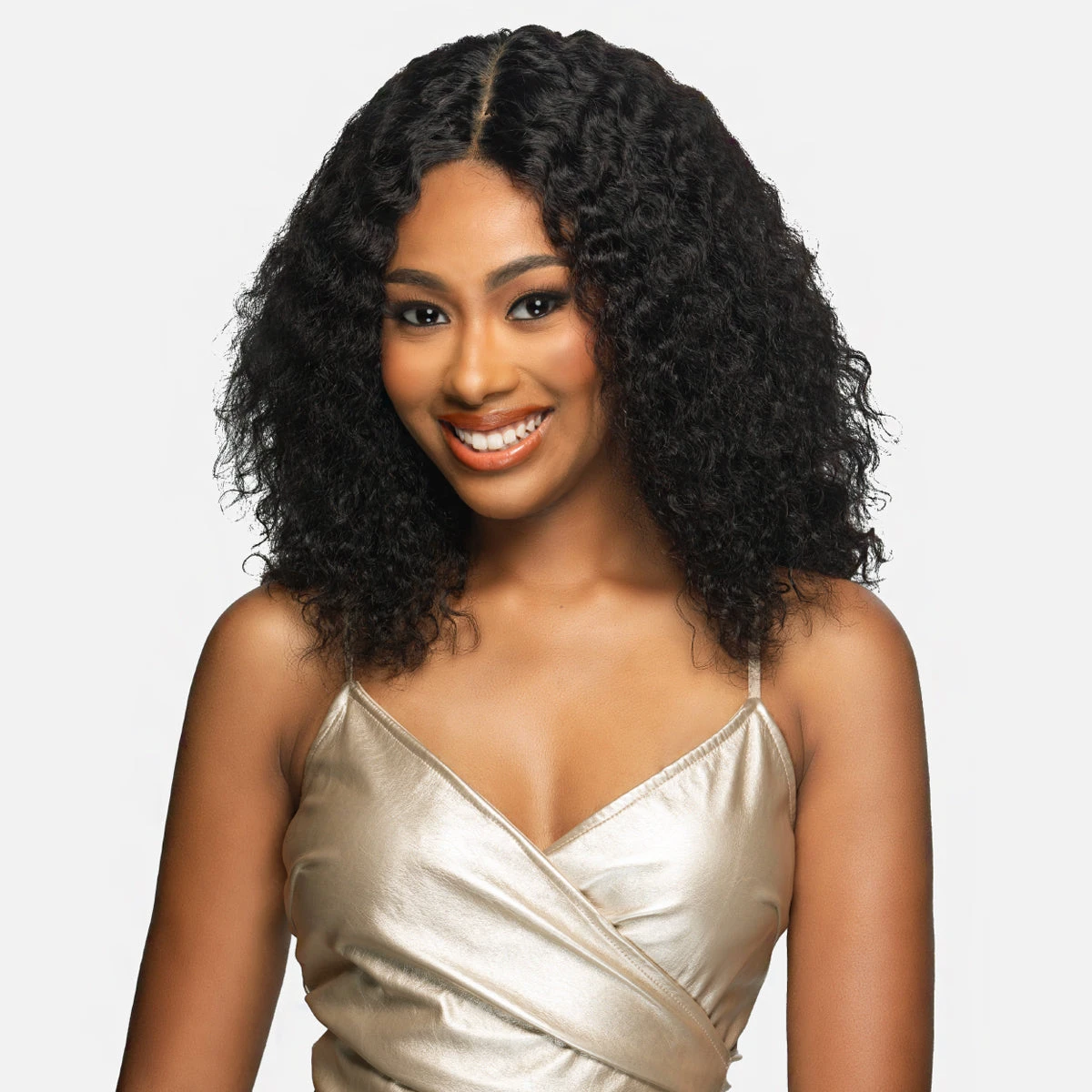 Vivica A Fox 100% Brazilian Natural Remy Human Hair Wet & Wavy Lace Part Wig - SUMMER 1 Vivica A Fox 100% Brazilian Natural Remy Human Hair Wet & Wavy Lace Part Wig - SUMMER