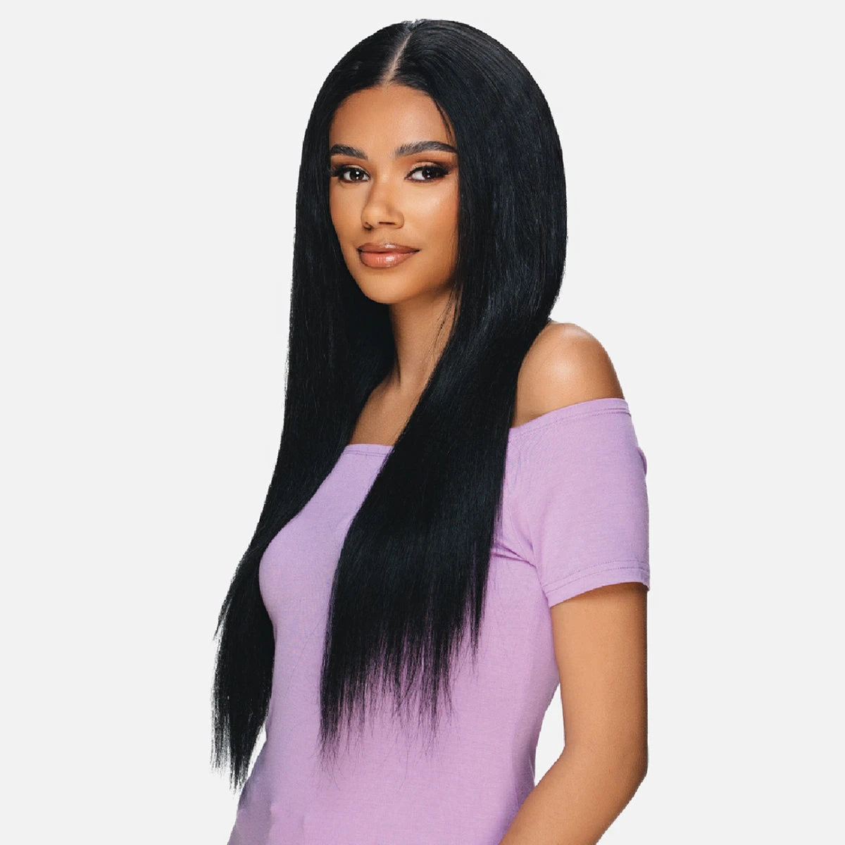 Vivica A Fox Human Hair Blend V Part Wig - V JUNO 2 Vivica A Fox Human Hair Blend V Part Wig - V JUNO - Image 2