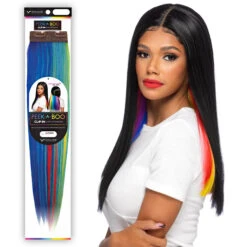 Vivica A Fox Synthetic Hair Peek A Boo Clip-in Hair Extension - CLIPPAB20